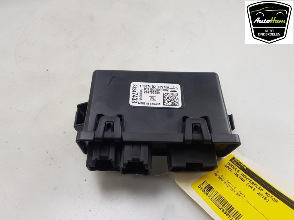 MODULE DE COMMANDE DU HAYON Opel Astra K Sports Tourer, Dhr. J. Ham, Administratie@autoham.nl, Opel, Utilisé