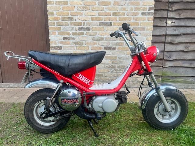 Yamaha Chappy 1974, Fietsen en Brommers, Ophalen, Yamaha, Klasse B (45 km/u), 2 versnellingen