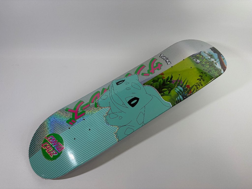 Santa Cruz X Pokémon Bulbasaur Skateboard, Ophalen of Verzenden, Nieuw, Overige typen, Foil