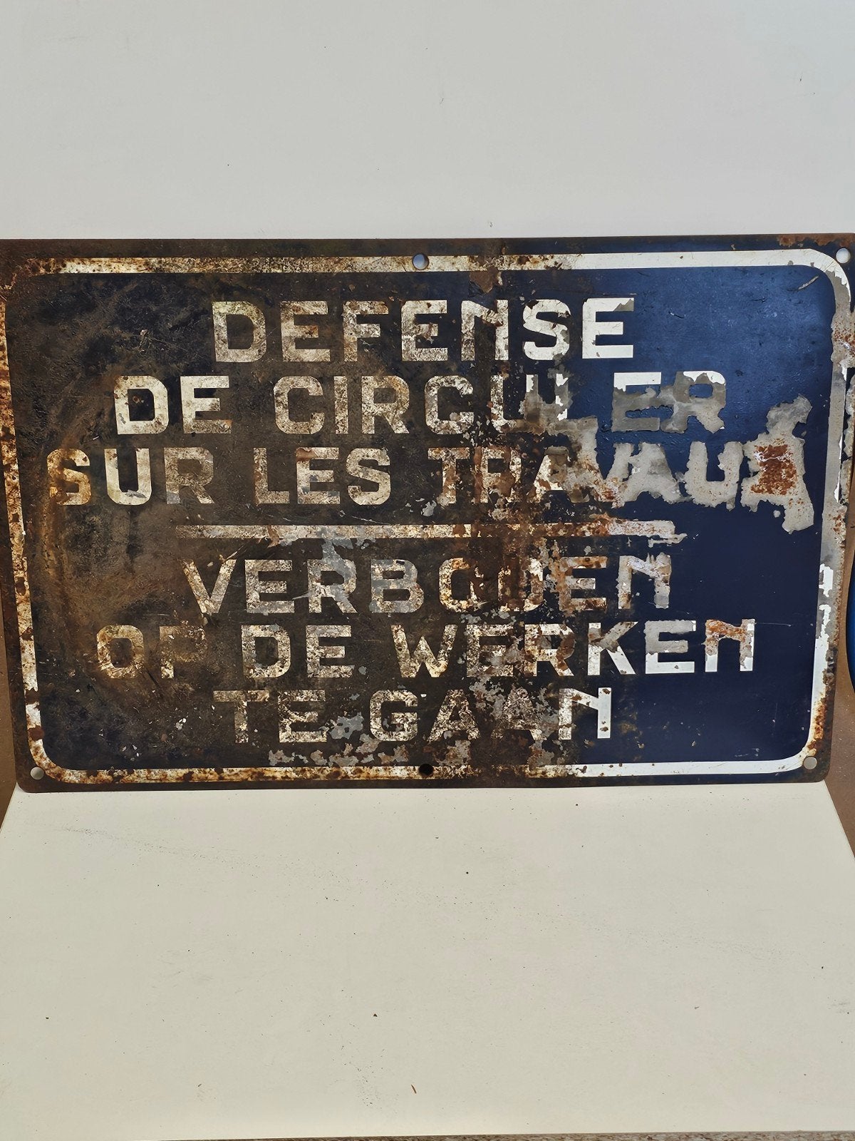 wandbord zeer oud
60 x 40 cm, Antiek en Kunst, Ophalen of Verzenden