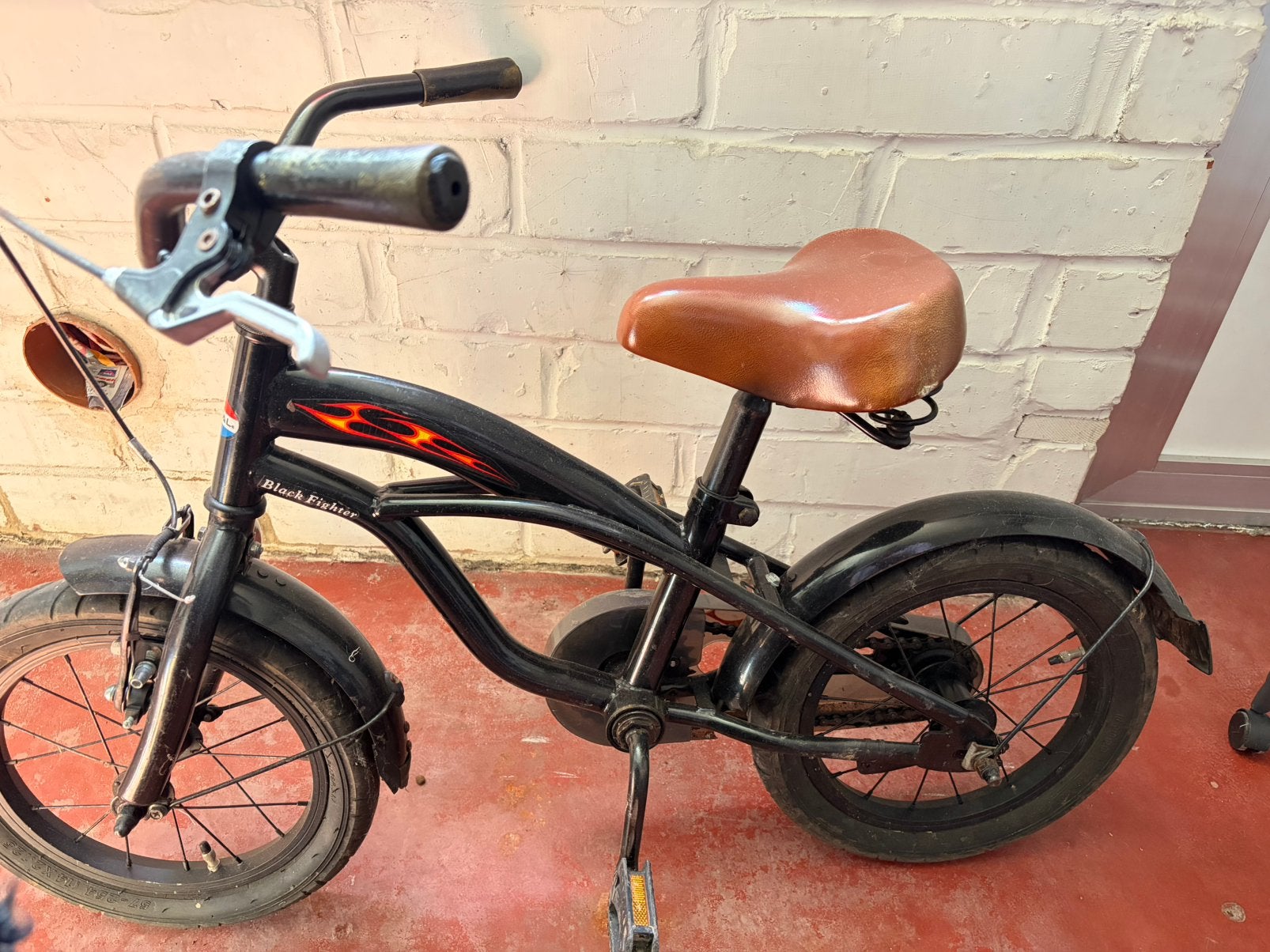 Stoere jongensfiets, Fietsen en Brommers, Fietsen | Kinderfietsjes, Ophalen, Zo goed als nieuw