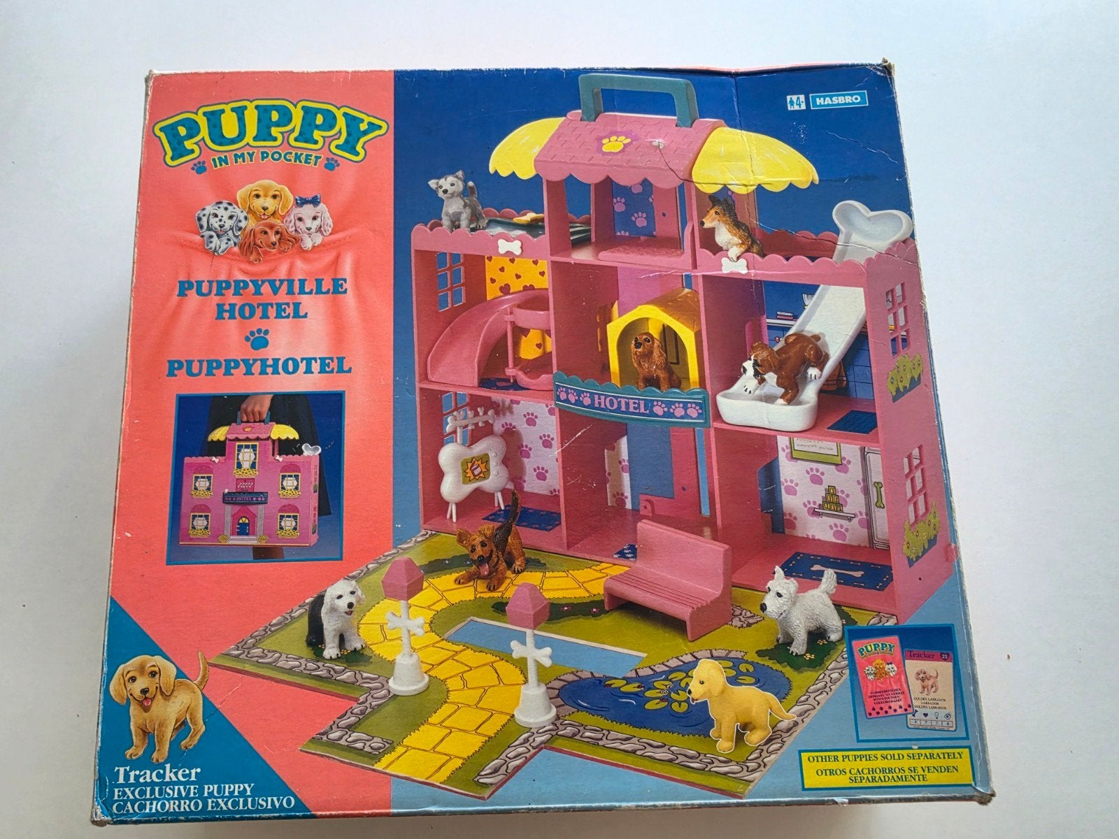 Vintage Puppy au My Pocket Puppy Hotel Hasbro années 90, Enlèvement ou Envoi, Utilisé