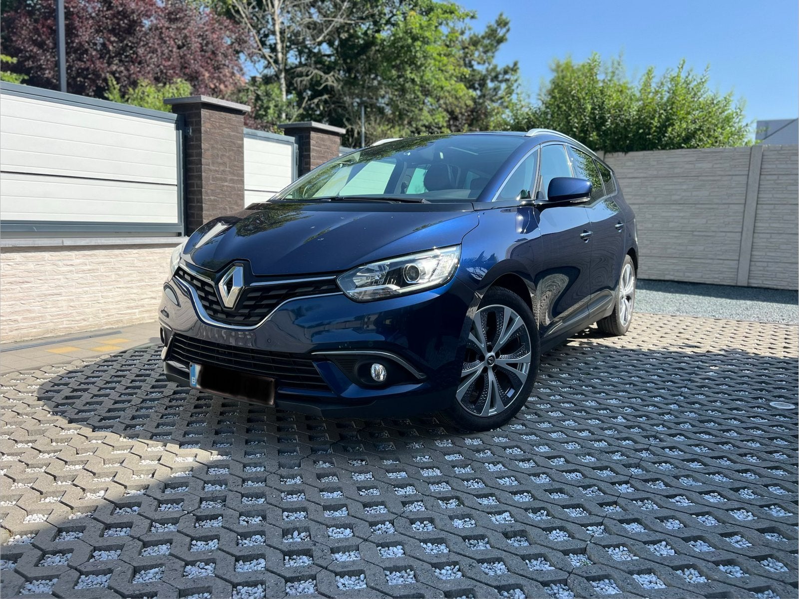 Renault Grand Scenic 7 Plaats Automaat 1.3 Benzine 1eigenaar, Auto's, Automaat, Monovolume, Euro 6, Blauw