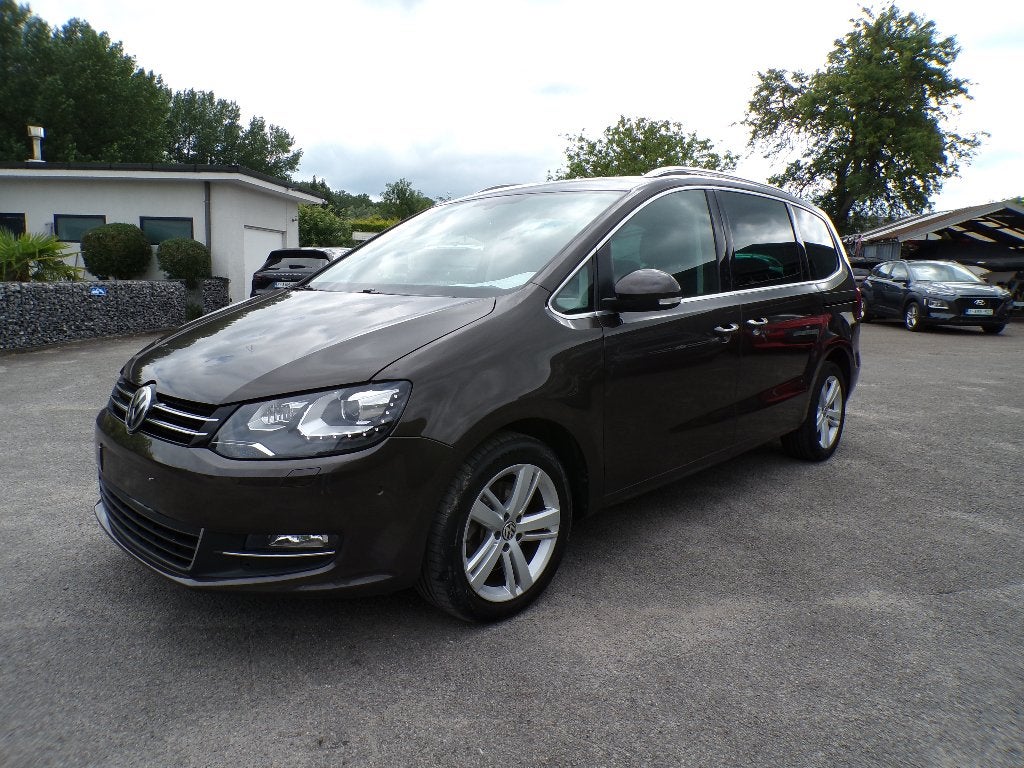 Volkswagen Sharan 2.0TDi Highline DSG Boite Auto/Navi/Pano, Autos, Volkswagen, Entreprise, Achat, Sharan, ABS, Airbags, Air conditionné