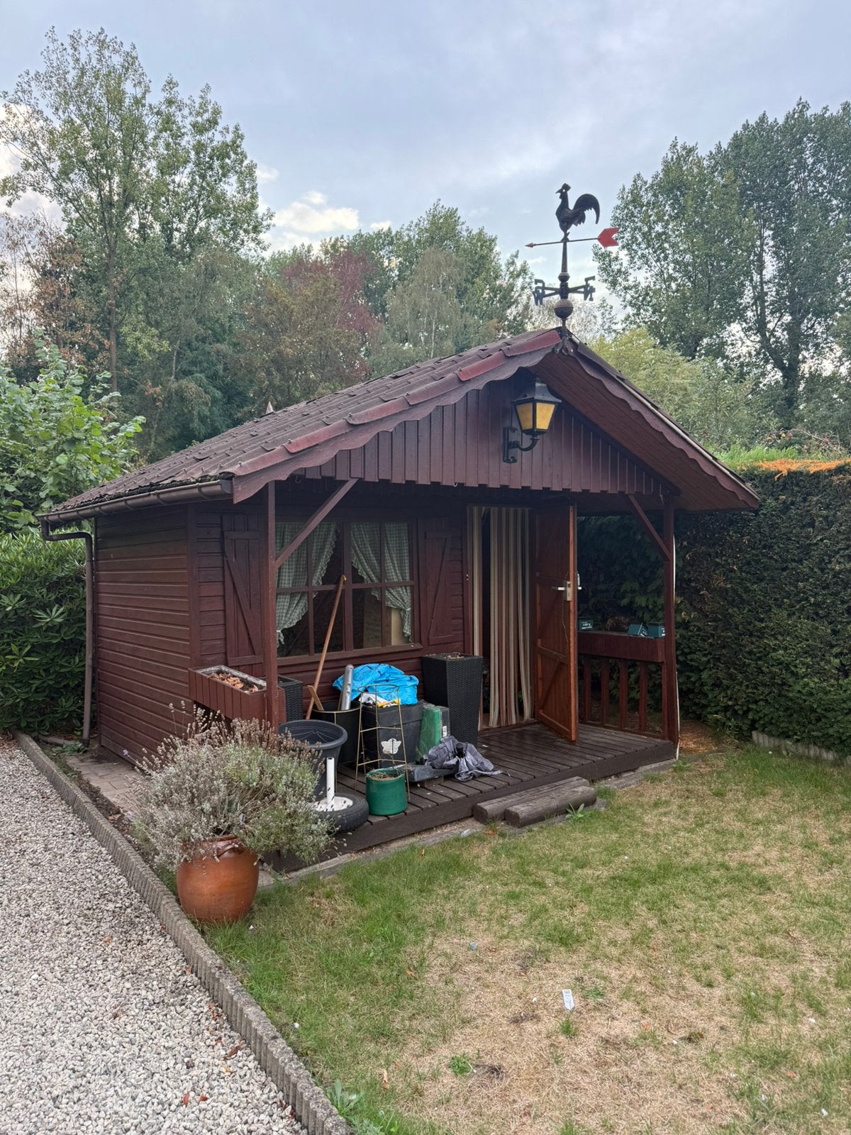 Tuinhuisje gratis af te halen, Enlèvement, Utilisé, Bois, Abri de jardin