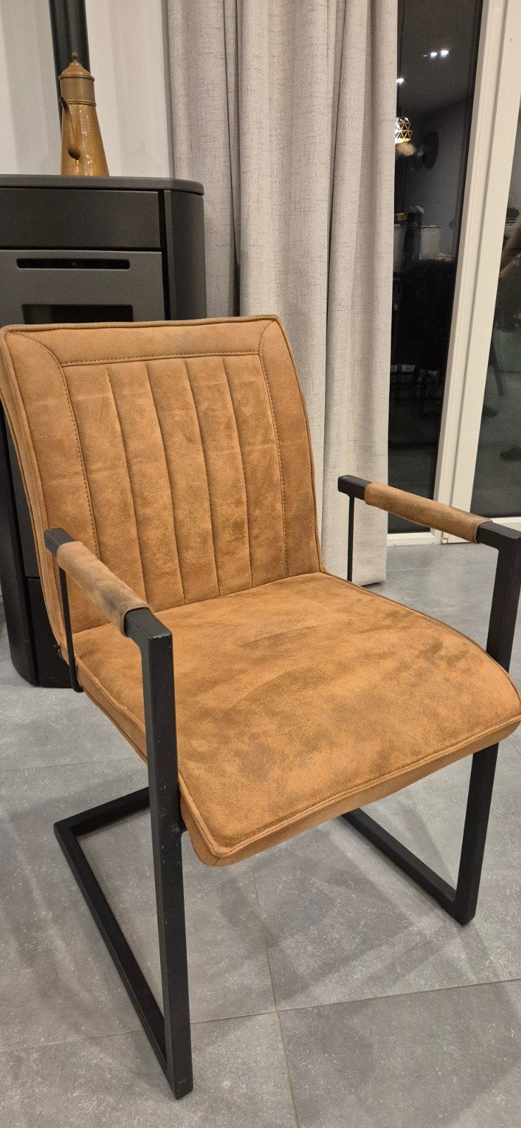 set van 6 stoelen, Huis en Inrichting, Ophalen, Bruin, Vijf, Zes of meer stoelen