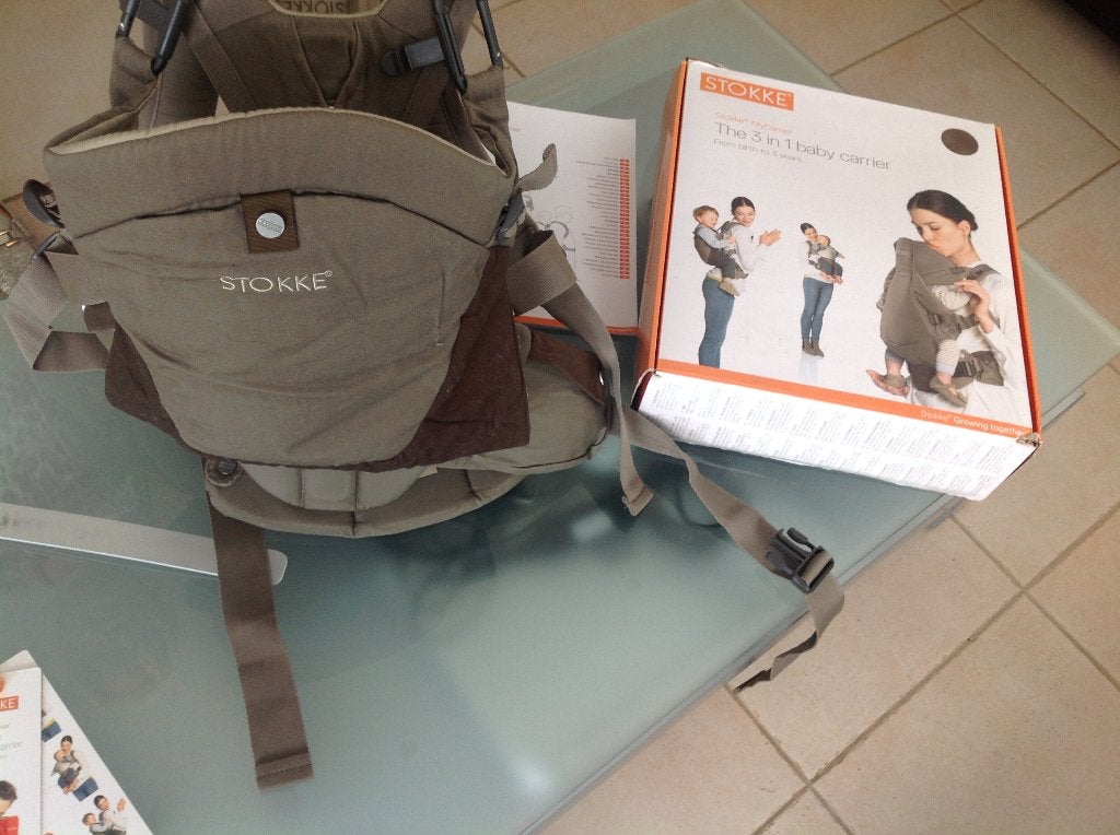 Stokke 3 in 1 carrier, Kinderen en Baby's, Overige merken, Buik of Rug, Ophalen of Verzenden, Zo goed als nieuw