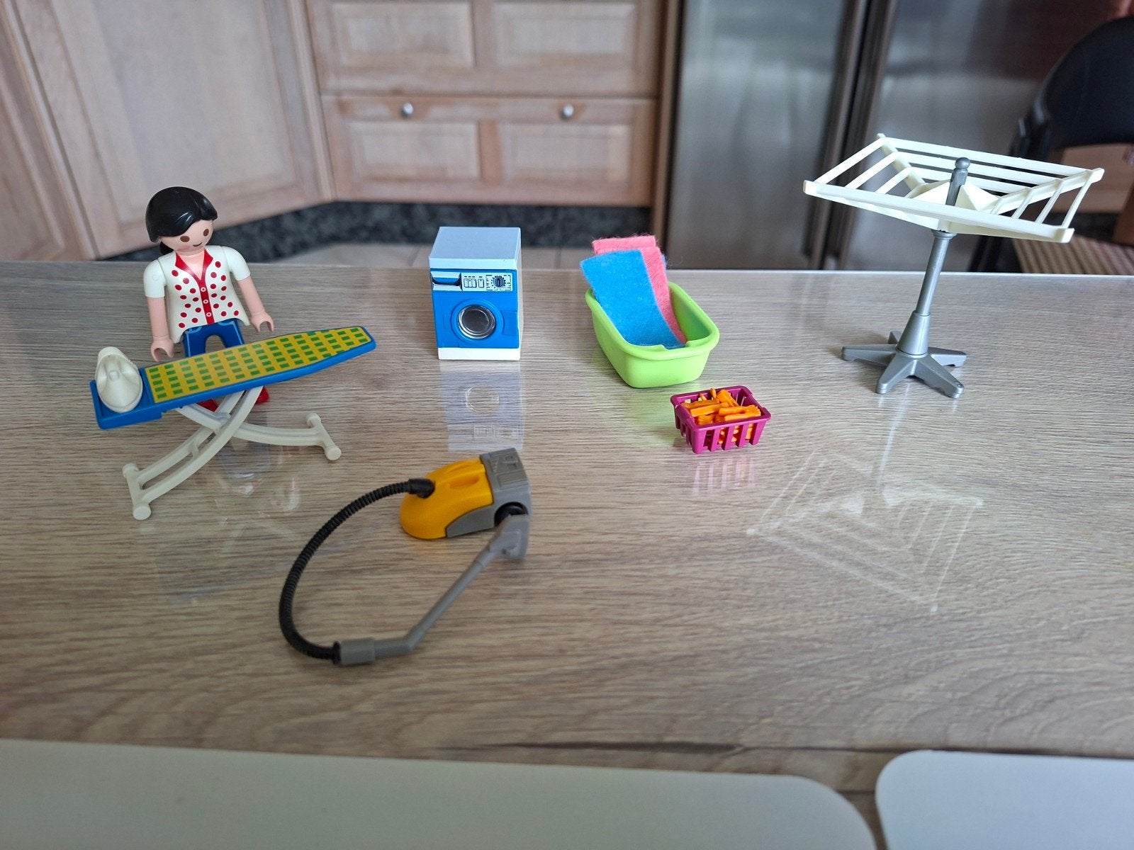 Playmobil wasruimte, Kinderen en Baby's, Speelgoed | Playmobil, Ophalen, Zo goed als nieuw, Complete set