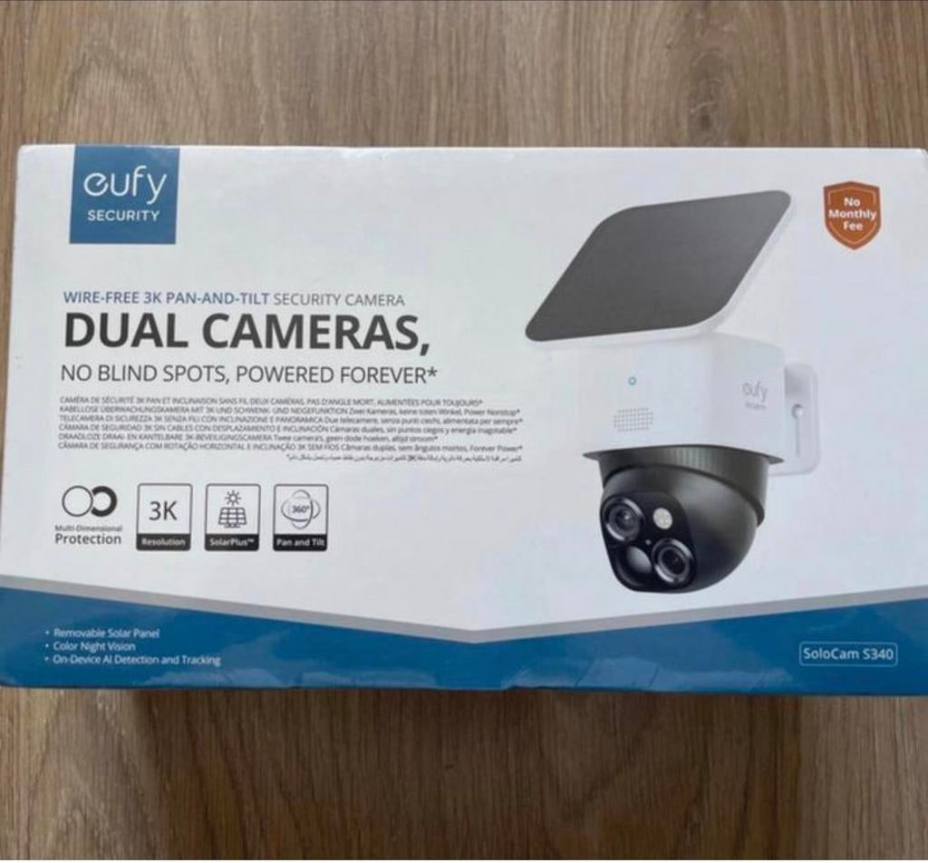 Eufy solocam s340 - neuve, Audio, Tv en Foto, Videobewaking, Ophalen of Verzenden, Nieuw