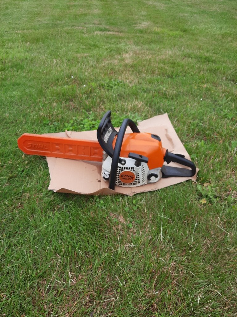 Stihl kettingzaag, Doe-het-zelf en Bouw, Gereedschap | Zaagmachines, Ophalen, Gebruikt, Kettingzaag, Stihl