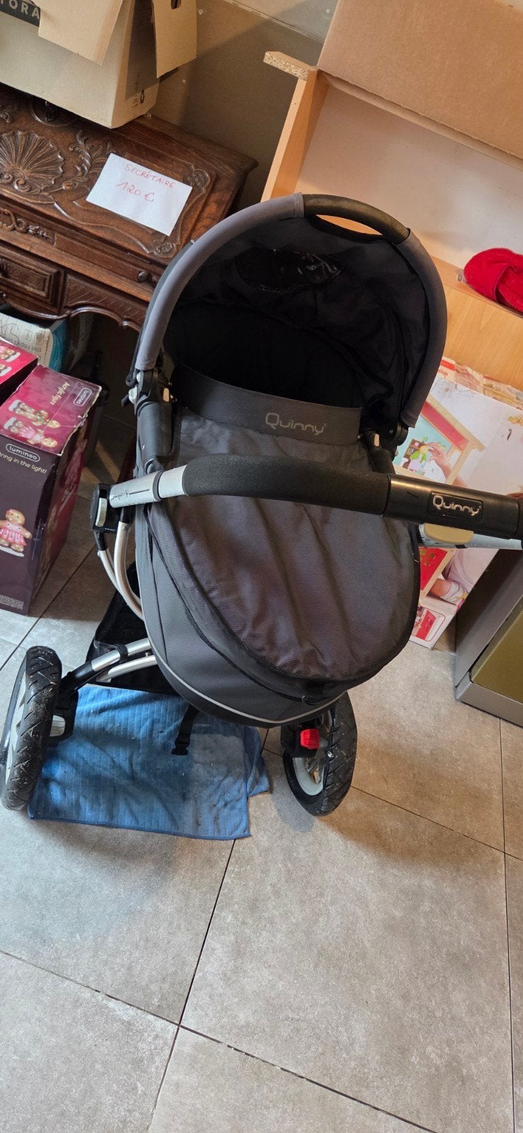 Poussette Quinny, Ophalen, Kinderwagen, Quinny, Luchtbanden