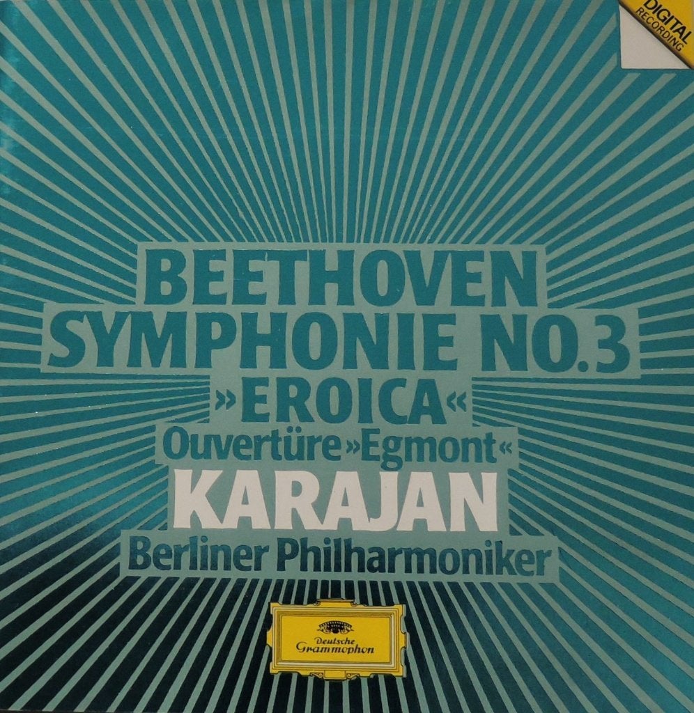 Beethoven / Symfonie 3 ea - Berliner Ph / Karajan - DG - DDD, Enlèvement ou Envoi, Symphonie, Comme neuf, Classicisme