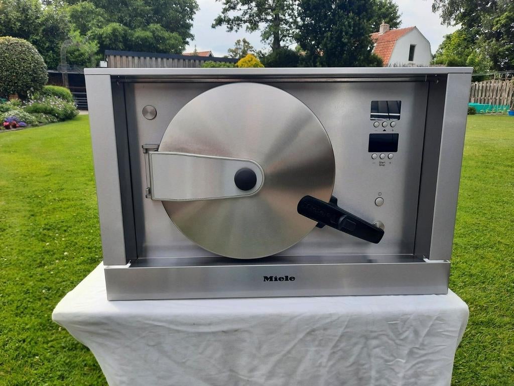 Zeer nette Miele hogedruk stoomoven steamer topstaat, Elektronische apparatuur, Ovens, Ophalen, Minder dan 45 cm, Oven, Inbouw