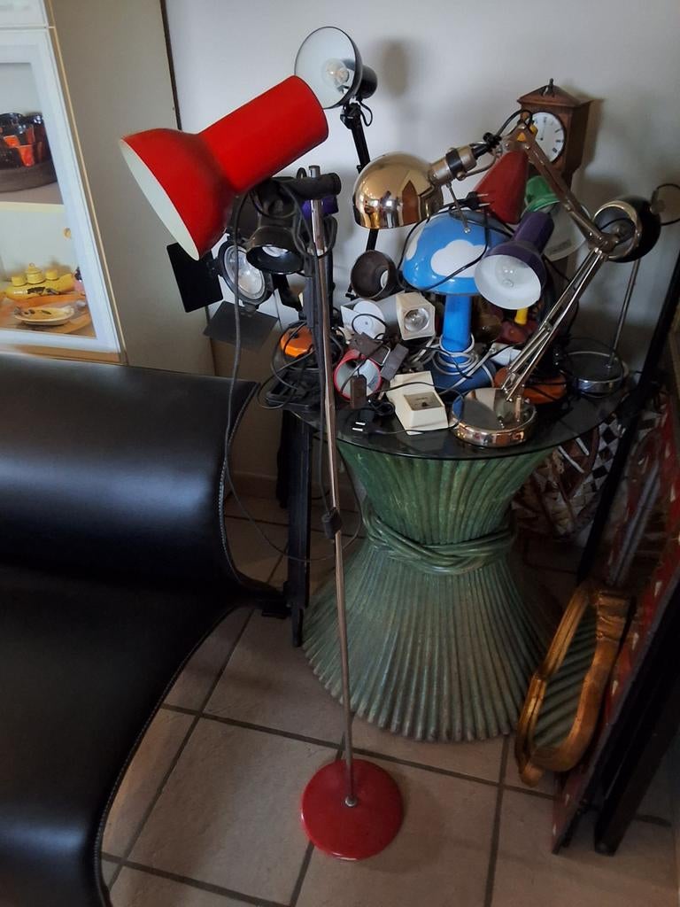 Spot vintage sur pied année 70-80, Antiquités & Art, Enlèvement