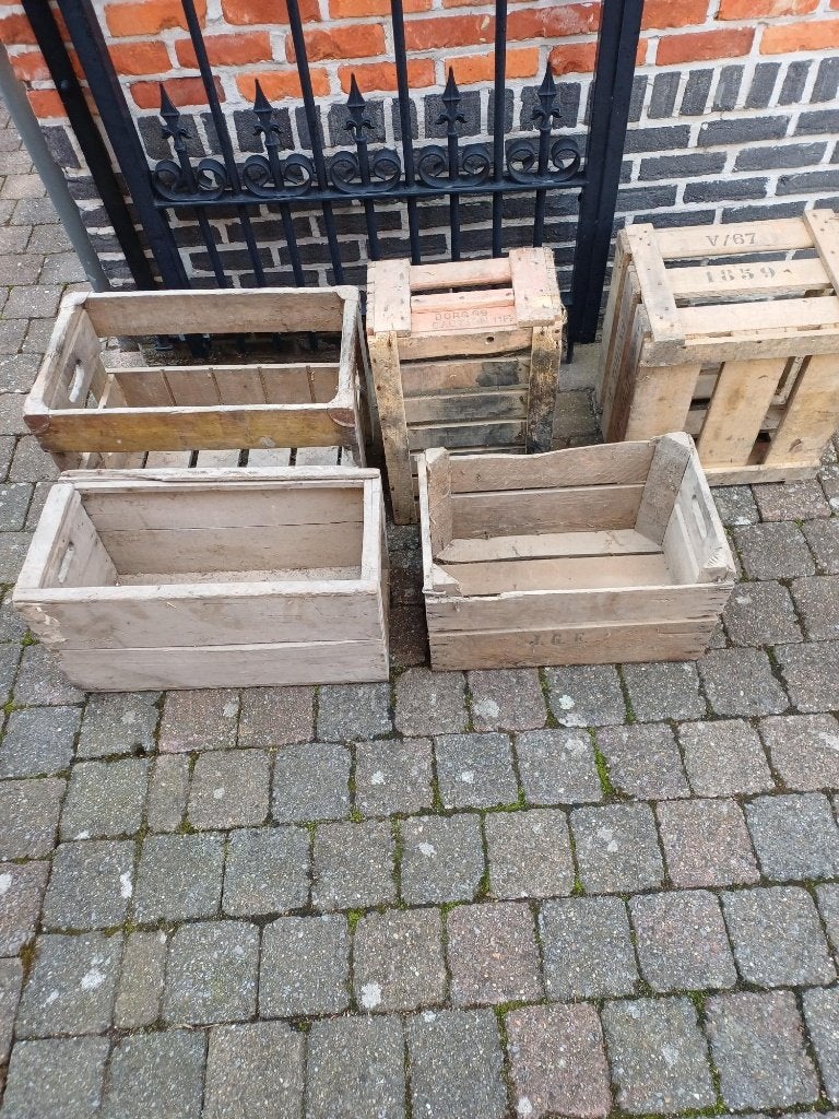 Mooie oude authentieke houten bierbak., Antiek en Kunst, Ophalen
