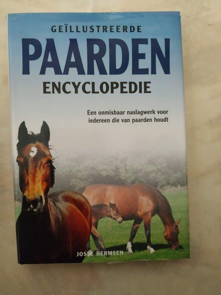 paarden encyclopedie mooi geillustreerd boek over paarden, Ophalen of Verzenden
