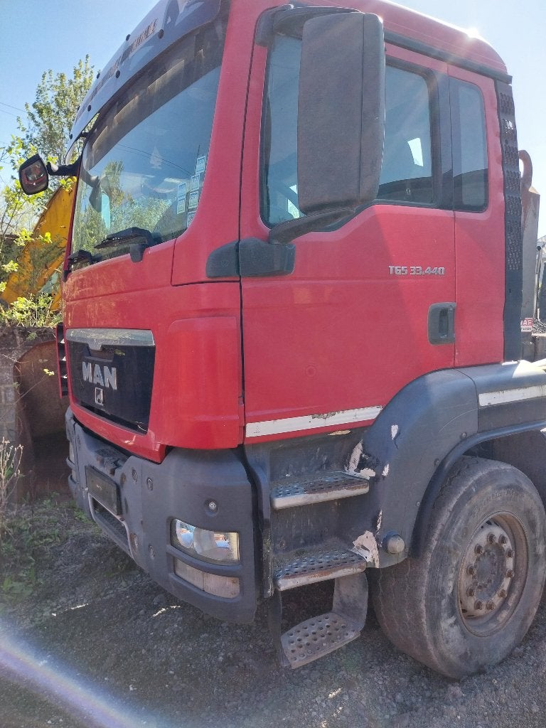 Camion man containet tgs de 2012, Rouge, Euro 5, Achat, MAN