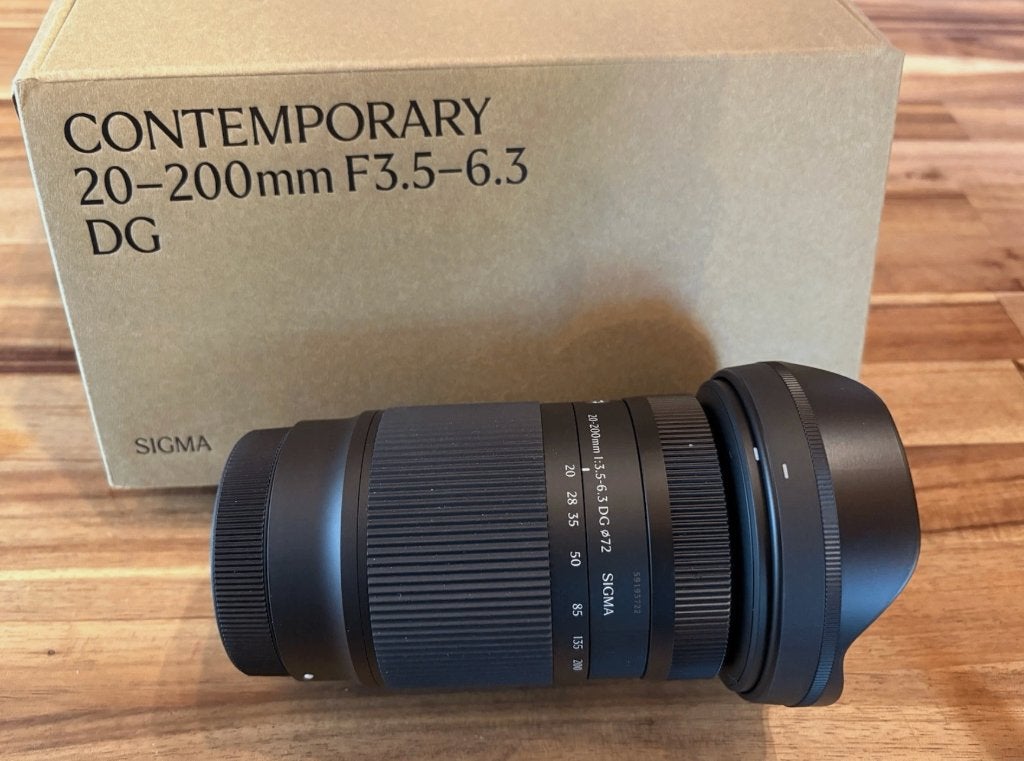 Sigma 20-200mm F3.5-6.3 DG lens, Gebruikt, Sigma, Overige vattingen, Beschermhoes/tas