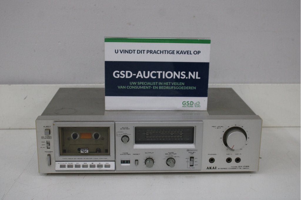 Akai GX-F85 stereo cassette deck, TV, Hi-fi & Vidéo, Niet ingevuld, Niet ingevuld, Niet ingevuld