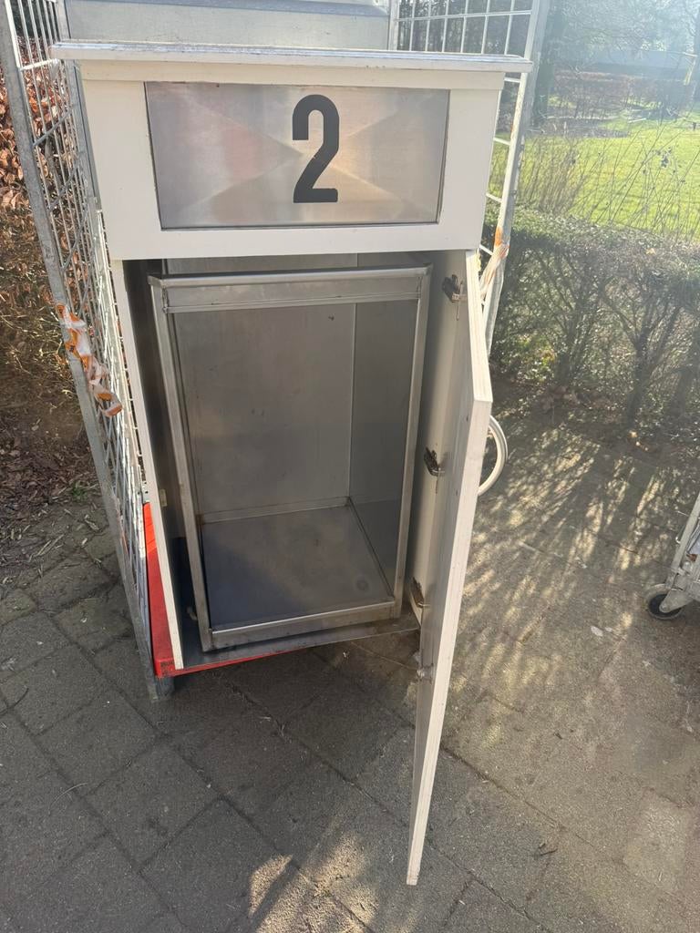 vuilbakken met rvs binnenkant voor horica, Huis en Inrichting, Woonaccessoires | Prullenbakken, Ophalen, Zo goed als nieuw