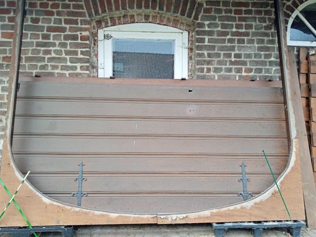 Double grande porte avec bâti, Bricolage & Construction, Volets, Enlèvement