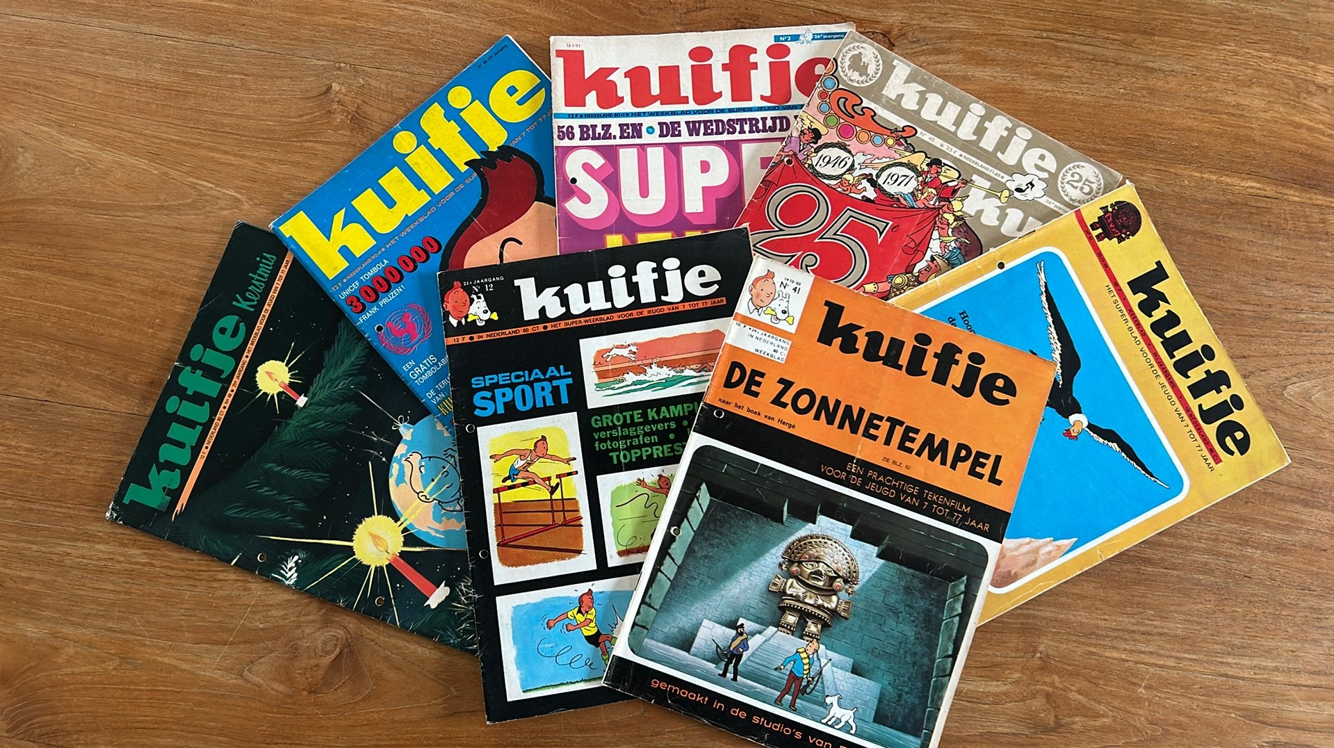 Kuifje - weekblad - vintage, Ophalen, Gelezen