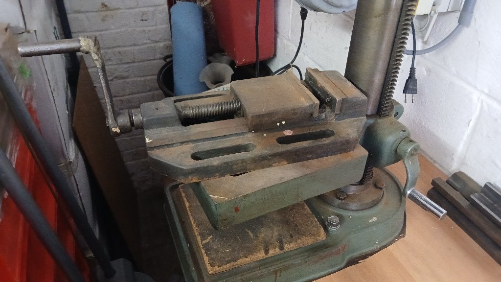 FOREUSE  / PERCEUSE  INDUSTRIELLE SUR PIED., Bricolage & Construction, Outillage | Foreuses, Enlèvement, Utilisé, Foreuse et Perceuse