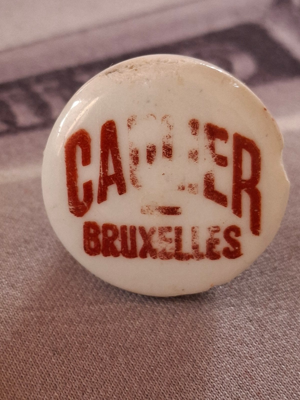 Baptême. Caulier Bruxelles +/- 1940., Enlèvement ou Envoi, Utilisé, Emballage