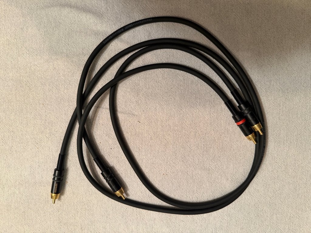 audio kabel rca interlinkkabel 1 meter, Ophalen, Gebruikt, Minder dan 2 meter, Interlink-kabel