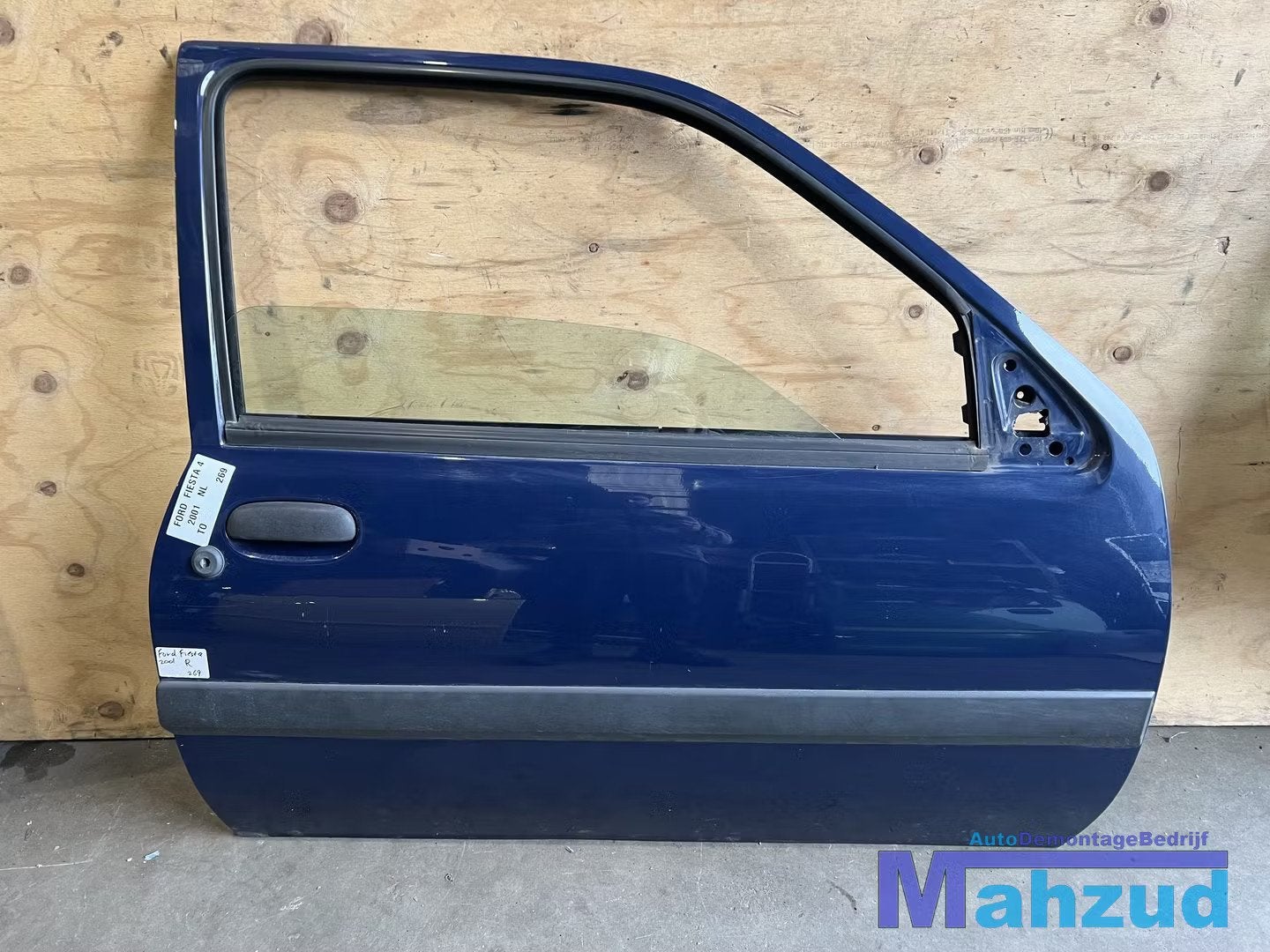 FORD FIESTA 4 blauw T0 TO Rechter deur portier 3 deurs, Gebruikt, Deur, Info@ford.com, Ford