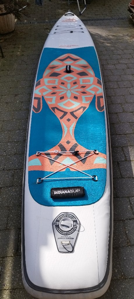 Indiana 14'0 Touring Limited Edition SUP (Nummer 18/40), Watersport en Boten, Ophalen, Gebruikt, SUP-boards