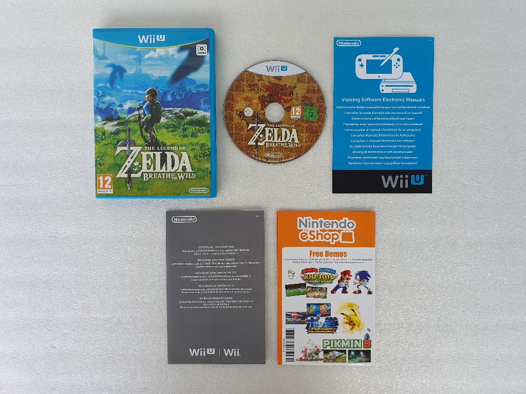 Nintendo Wii U: TLOZ - Breath of the Wild, Games en Spelcomputers, Ophalen of Verzenden, Gebruikt