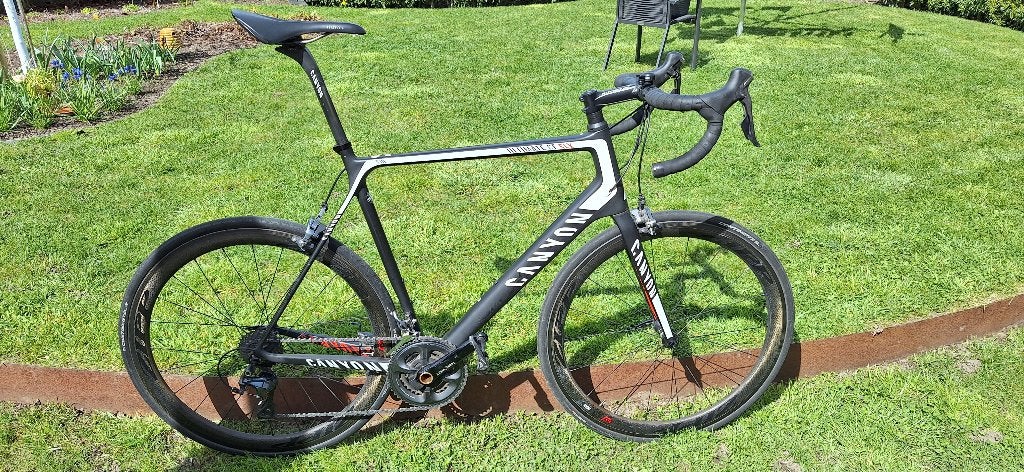 Canyon Ultimate CF SLX 2XL met dual sided Powermeter, Fietsen en Brommers, Fietsen | Racefietsen, Gebruikt, 61 tot 65 cm, Meer dan 20 versnellingen