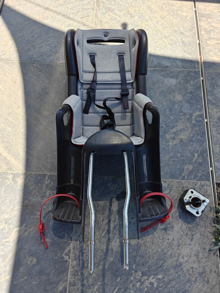Römer Jockey Comfort fietsstoeltje achteraan, Vélos & Vélomoteurs, Römer, Repose-pieds, Enlèvement, Utilisé