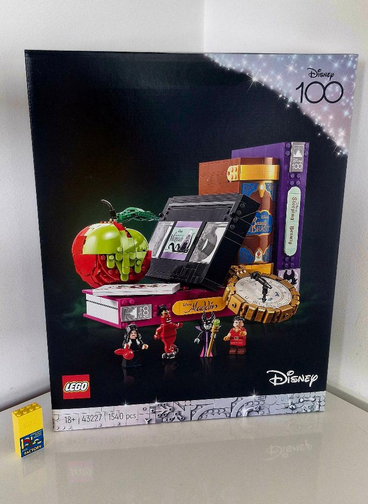 Lego 43227 Symboles de méchants célèbres, Neuf, Non ouvert/scellé, Enlèvement ou Envoi, Lego