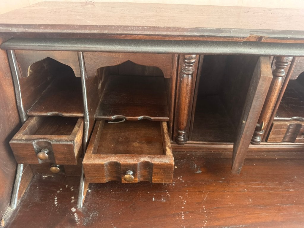 Bureautje/secretaire/uitklapkastje, Antiek en Kunst, Ophalen