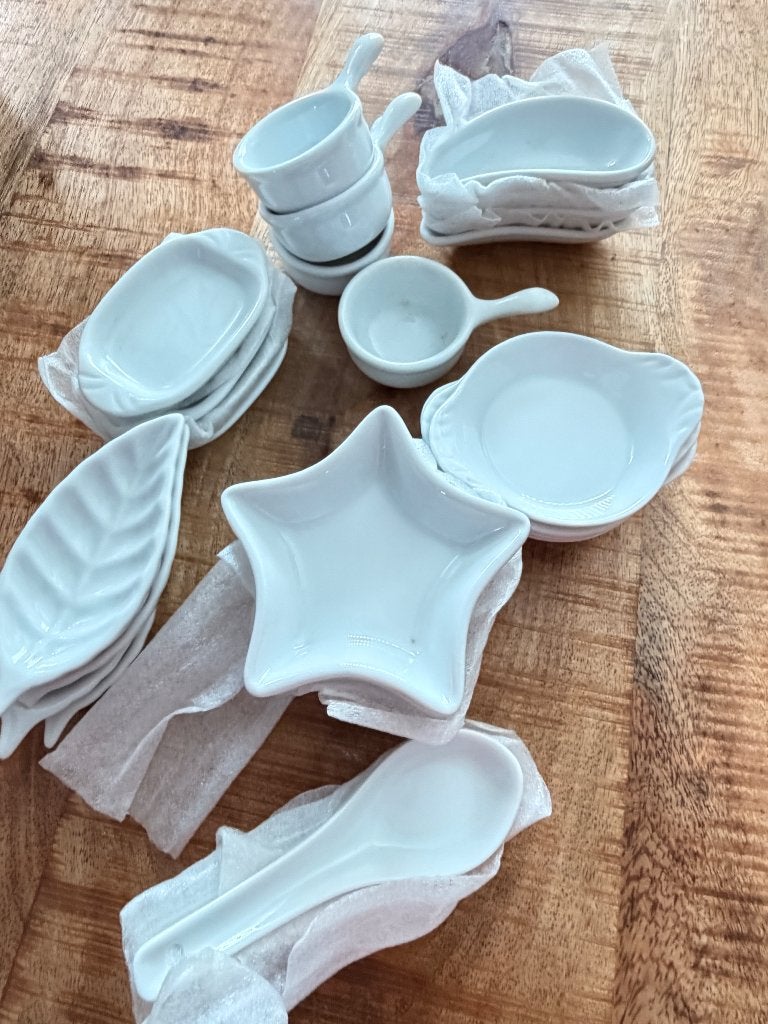 Vaisselle pour mignardises, Maison & Meubles, Cuisine | Vaisselle, Neuf, Enlèvement, Autres matériaux, Uni