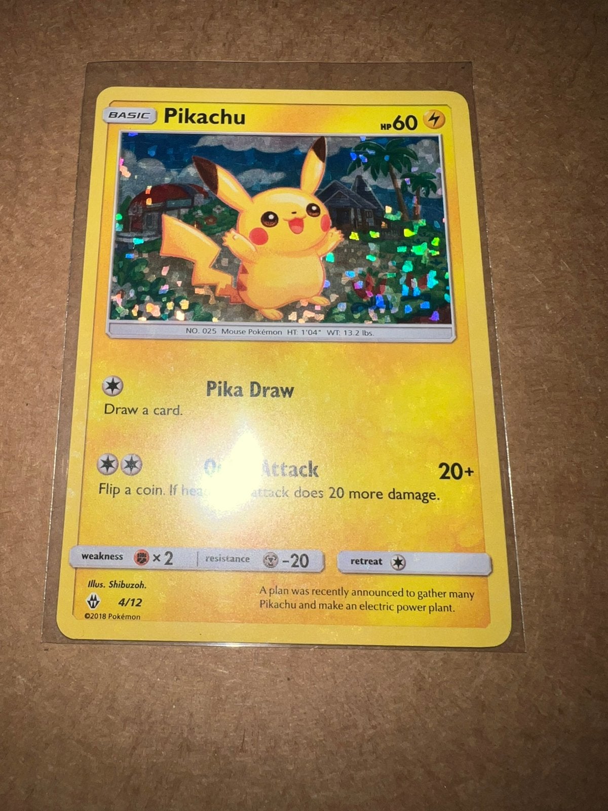 Mcdonalds 2018 pikachu, Hobby en Vrije tijd, Verzamelkaartspellen | Pokémon, Ophalen of Verzenden, Zo goed als nieuw