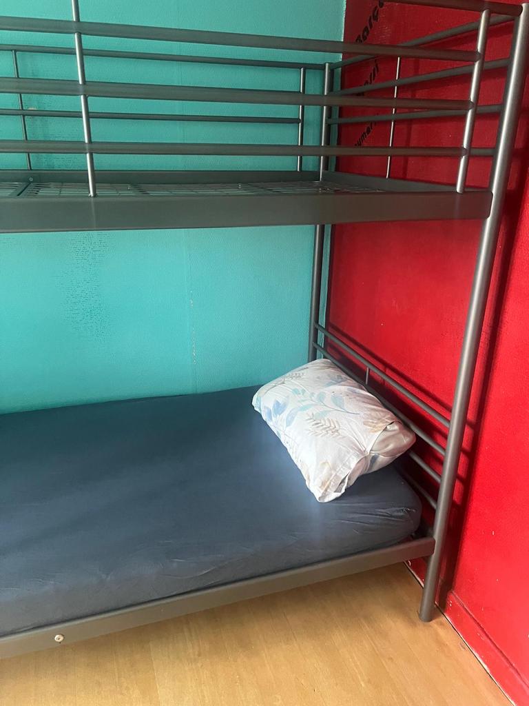 Lit superposé, Ophalen, 90 cm, 210 cm, 160 tot 180 cm