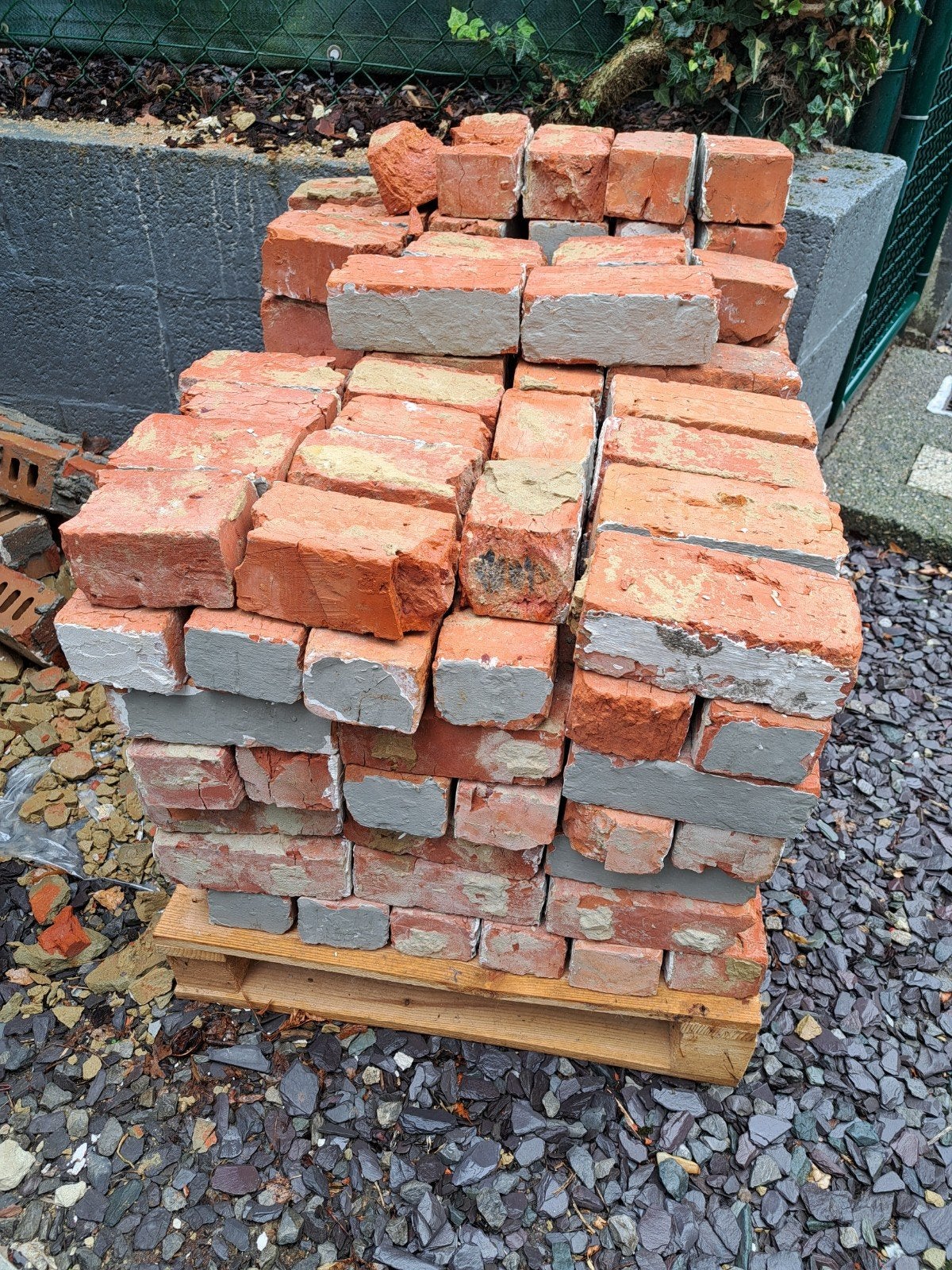 Nog een ruime halve pallet bakstenen, Ophalen, Gebruikt, Bakstenen
