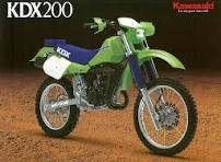 KAWASAKI KDX 200 86/88 - BOITIER FILTRE A AIR, Motos, Enlèvement ou Envoi, Utilisé
