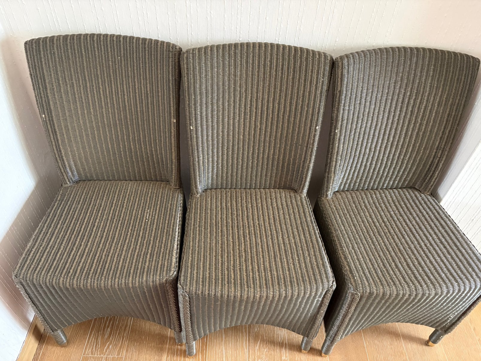 Lloyd Loom-stoelen van Vincent Sheppard, Maison & Meubles, Gris, Osier ou Rotin, Landelijk, Enlèvement