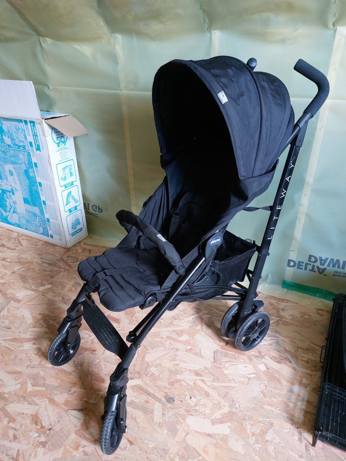 zwarte buggy chicco in perfecte staat, Enlèvement