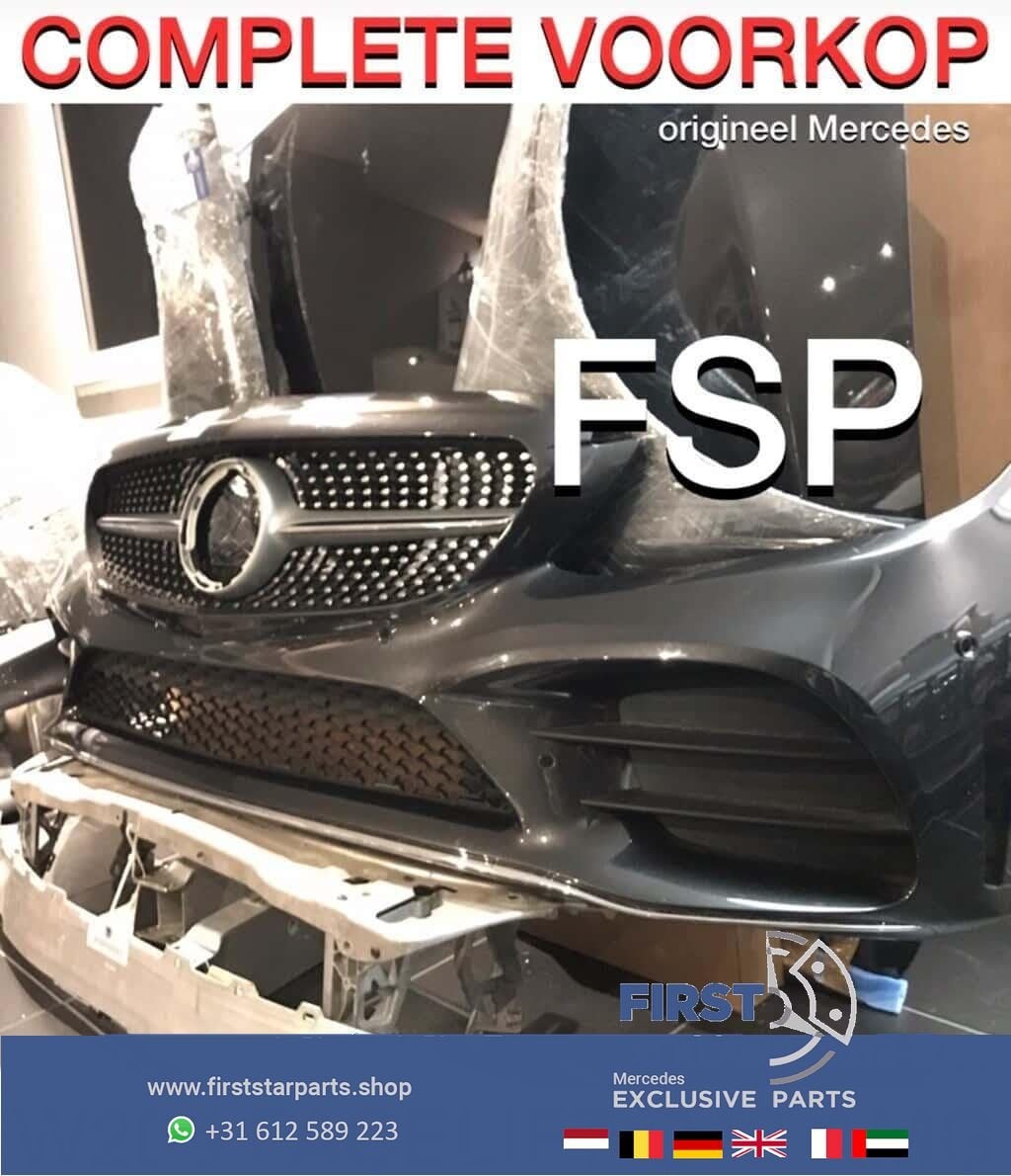 W205 C205 FACELIFT C43 AMG VOORKOP Mercedes C Klasse 2018-20, Utilisé, -, Avant, -