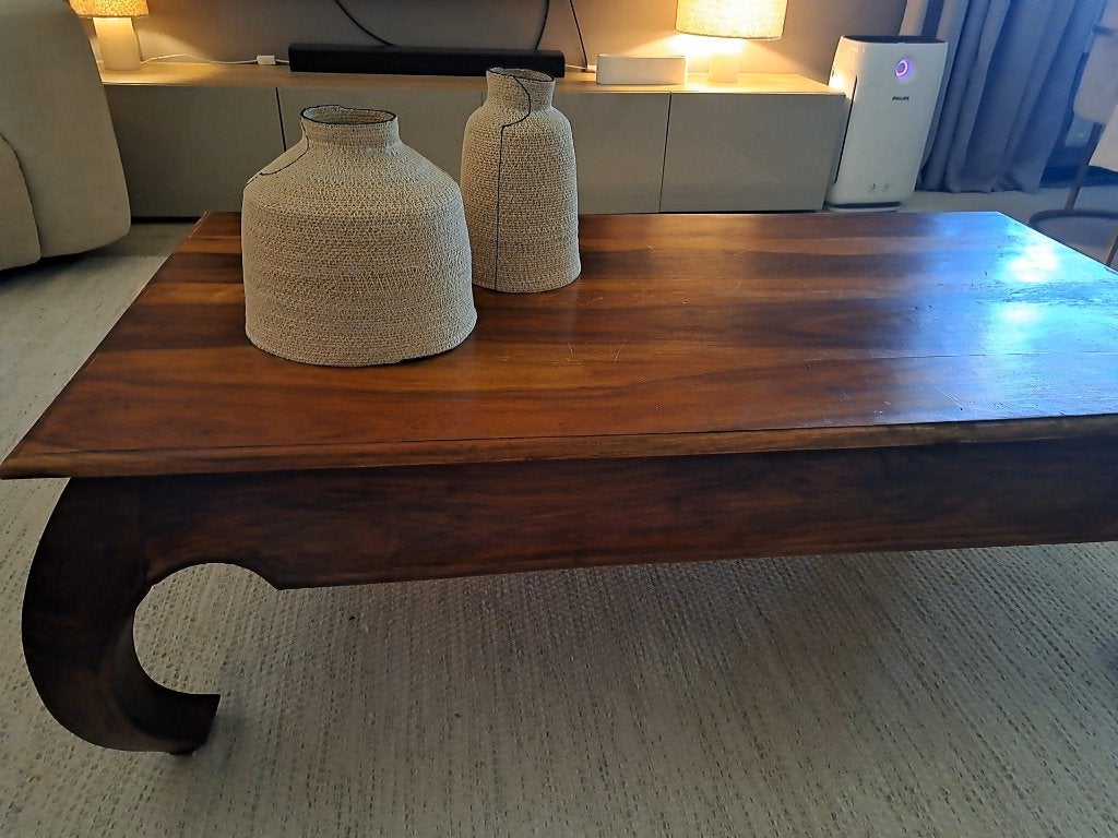 salontafel, Huis en Inrichting, Tafels | Salontafels, Ophalen, Gebruikt, Retr, 100 tot 150 cm