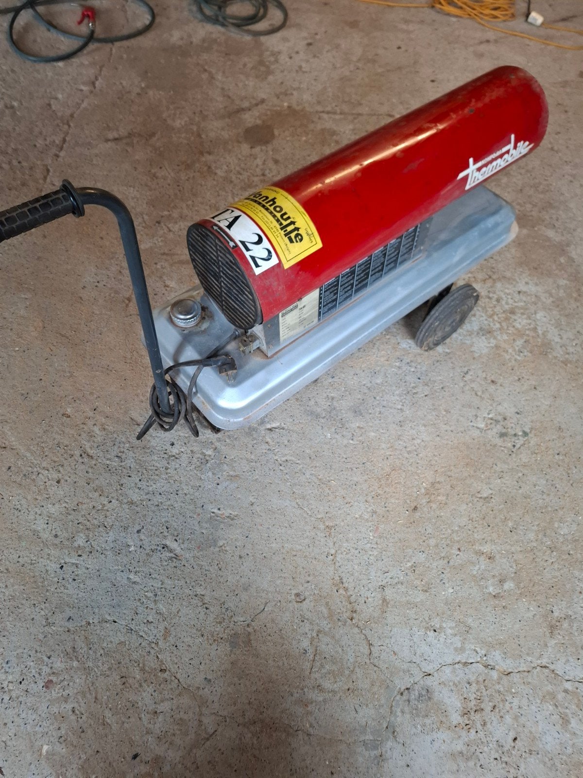 warmte canon, Bricolage & Construction, Enlèvement