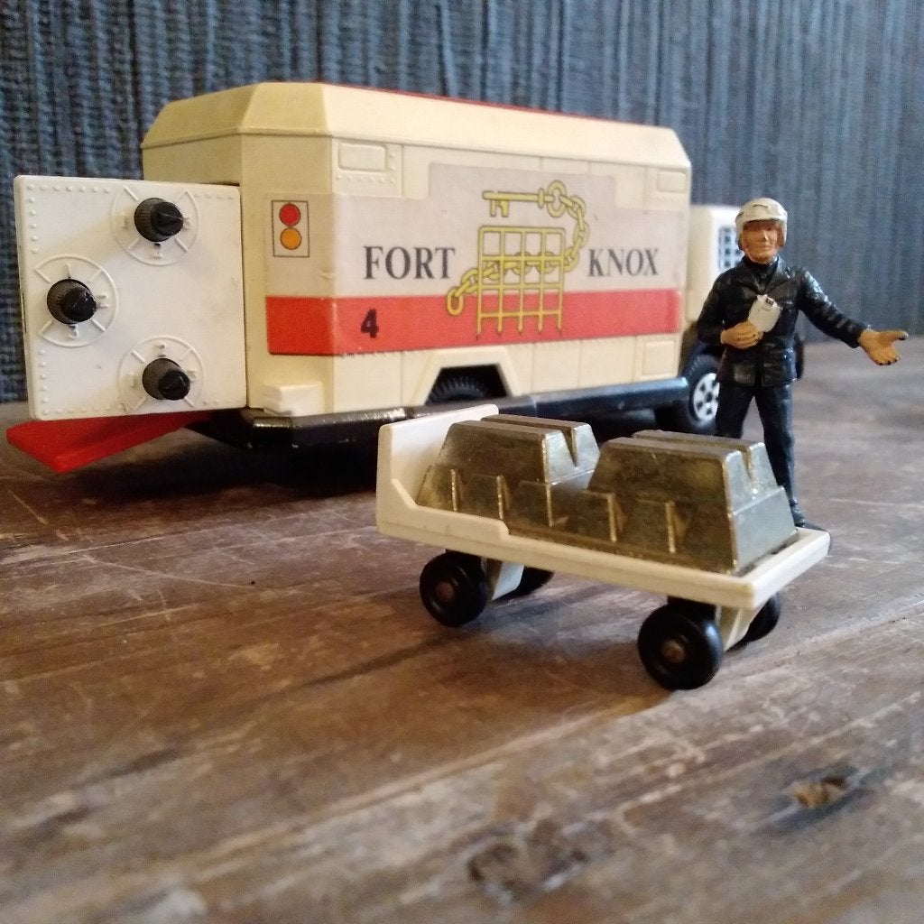 Boîte d'allumettes Superkings K-19 Fort Knox.Collectible '78, Envoi, Utilisé, Autres types, Matchbox