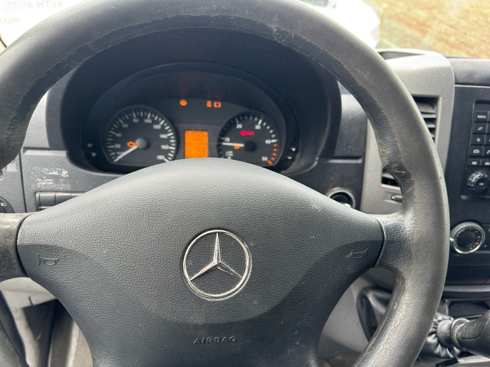 mercedes sprinter, Automaat, Euro 5, Leder en Stof, Wit