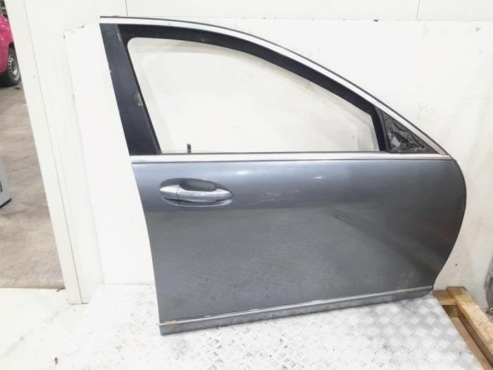 Portière 4portes avant droite d'un Mercedes S-Klasse, 3 mois de garantie, Utilisé, Porte, -