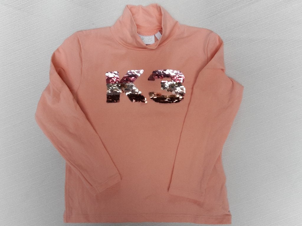 Nieuw K3 truitje met kol, maat 104, Kinderen en Baby's, Kinderkleding | Maat 104, Ophalen of Verzenden, Nieuw, Meisje, Shirt of Longsleeve